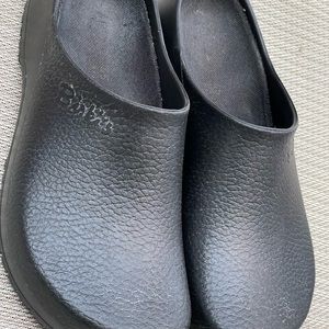 Birkenstock Textured Black Slip-Ons